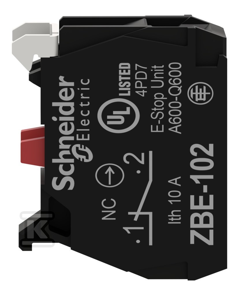 Single NC contact block ZBE102 - ZBE102